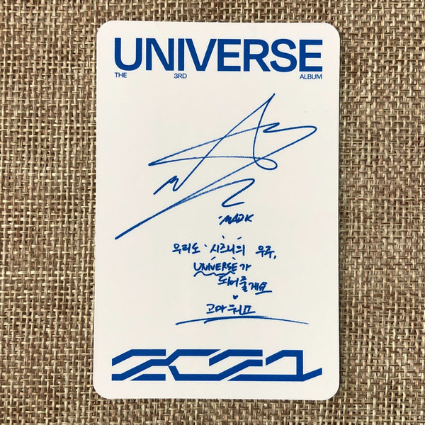 NCT 2021 MARK [ UNIVERSE ] Official Photocard, Jewel Case Ver. / New / Gift