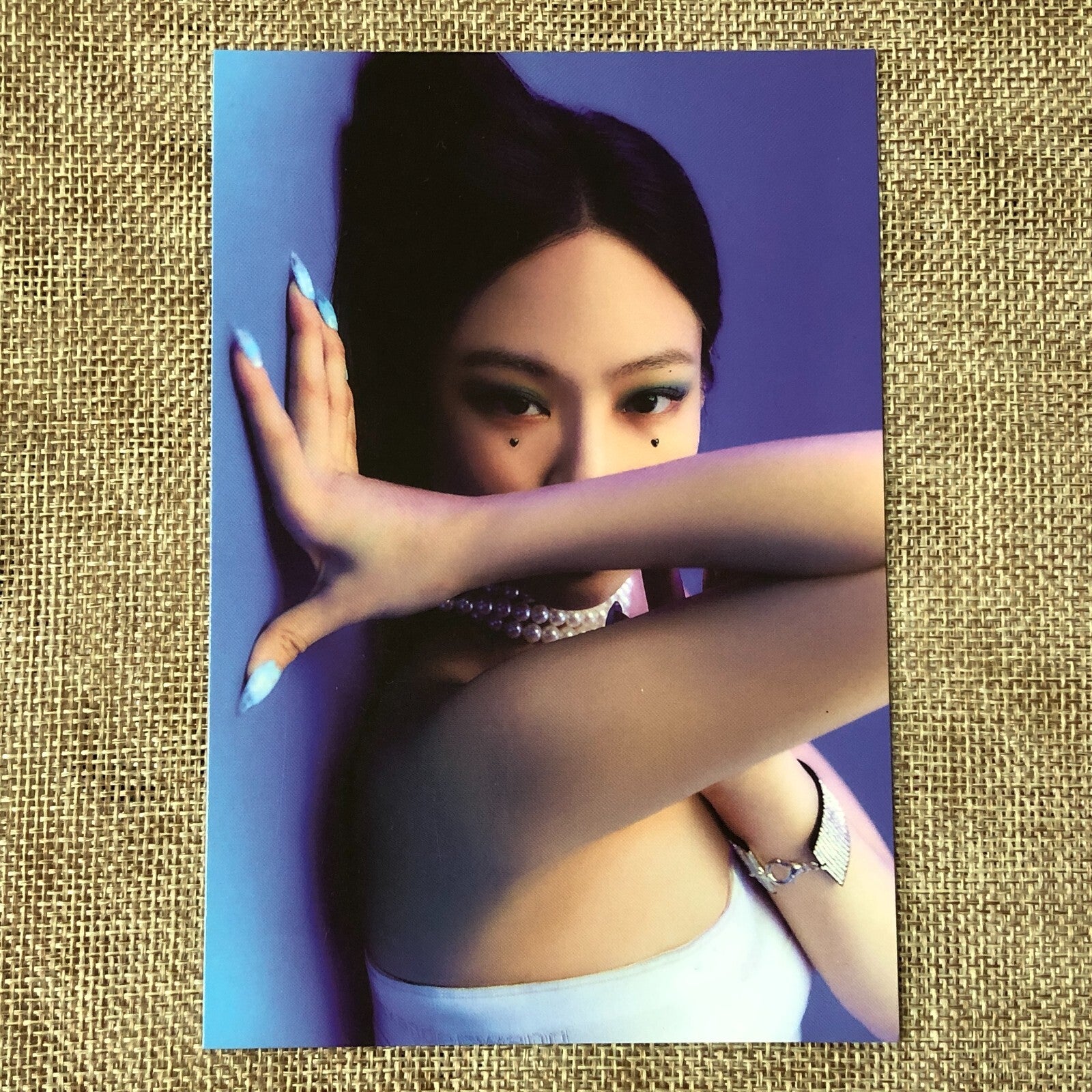 BLACKPINK JENNIE #5 [ THE ALBUM ] Official Postcard, 1st Full Album / New / Gift