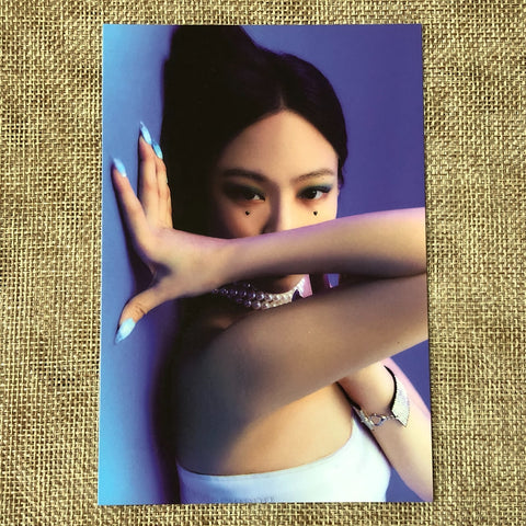 BLACKPINK JENNIE #5 [ THE ALBUM ] Official Postcard, 1st Full Album / New / Gift
