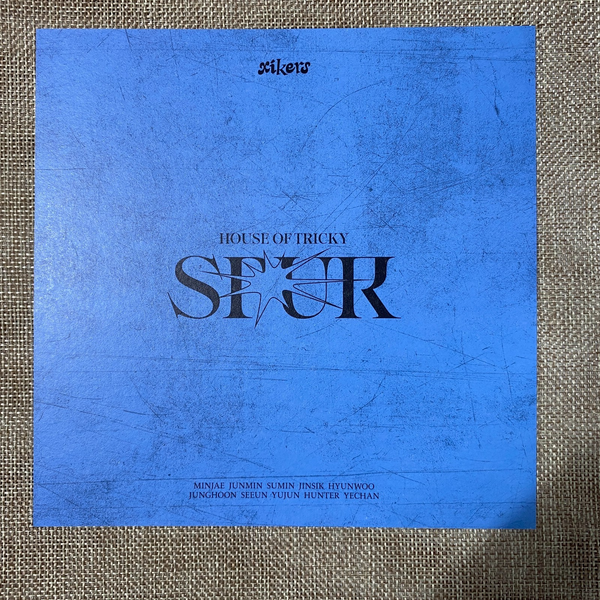XIKERS All Members SIGNED Promo Album –Tricky House Spur / Message, Full Set,New
