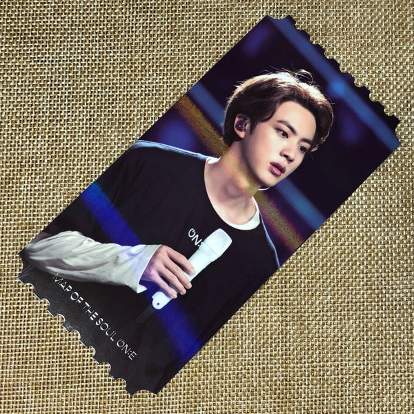 BTS JIN [Map of the Soul ON:E DVD] Official Hologram Ticket Photocard / Gift