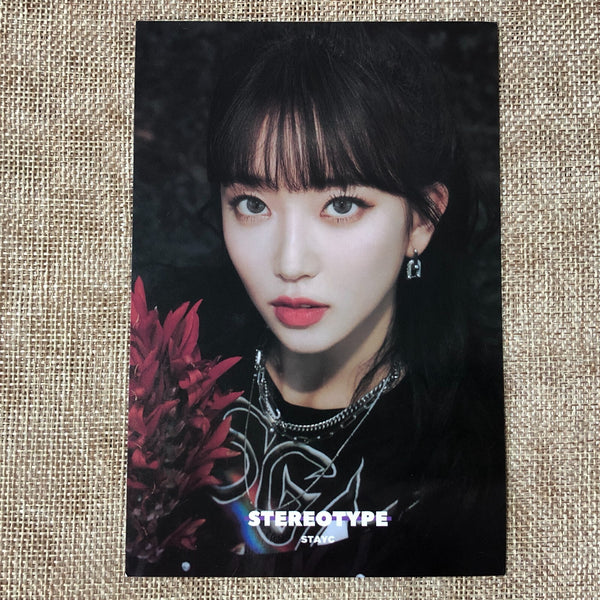 STAYC SUMIN [ STEREOTYPE ] Official Postcard, 2nd Album / New / Gift
