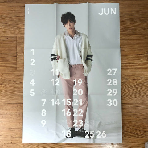 NCT 127 YUTA [ 2018 Season's Greetings ] Official Folded Poster / New / Gift