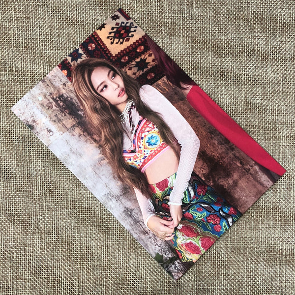 BLACKPINK JENNIE #2 [Pop-Up Store As If It's Your Last] Official Postcard / Gift