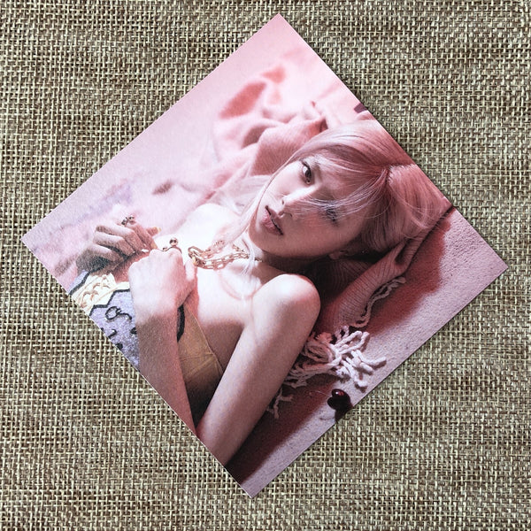 BLACKPINK ROSE #7 [ -R- ] Official Postcard, 1st Single / New / Gift