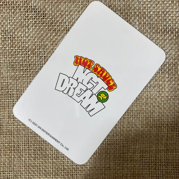 NCT DREAM RENJUN [ HOT SAUCE ] Official MD Keyring Photocard / New, Rare / Gift
