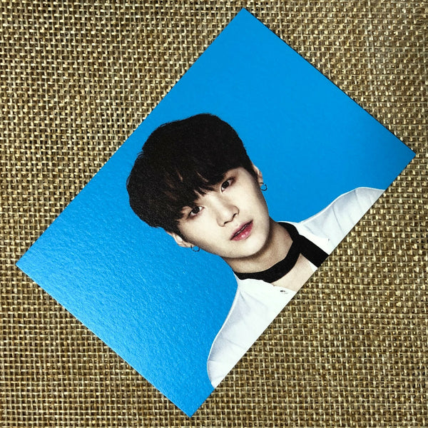 BTS SUGA 2/8 [The Wings Tour Final Concert] Official Mini Photocard / New / Gift