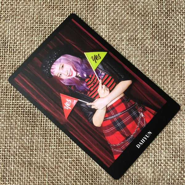 TWICE DAHYUN [ YES or YES Pre-Order ] Official Photocard, A Ver / New / Gift