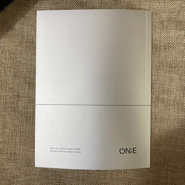 BTS [Map of the Soul ON:E] Blu-Ray + Photobook + Photo Stand + Postcard Set /+G