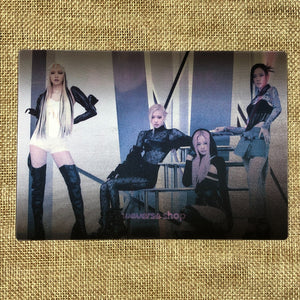 BLACKPINK GROUP [ Born Pink WEVERSE POB ] Official Lenticular Photo / New / Gift