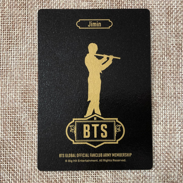 BTS JIMIN [GLOBAL OFFICIAL FANCLUB 7th ARMY MEMBERSHIP KIT] Photocard / Gift