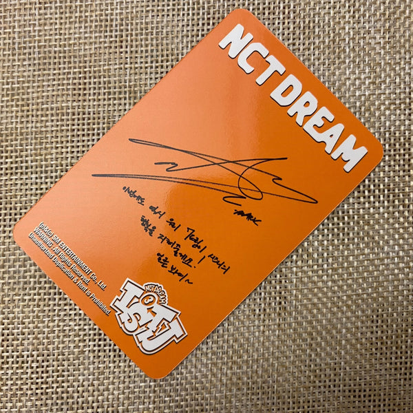 NCT DREAM MARK [ISTJ] Official Photocard, 3rd Album Introvert Ver. / New / Gift
