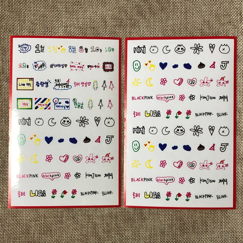 BLACKPINK [ 2020 Welcoming Collection ] Official Sticker Set / New / Gift