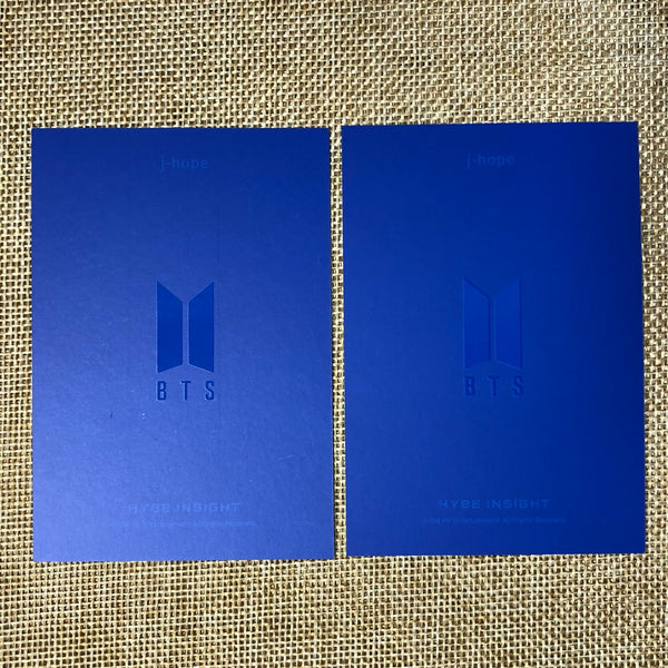 BTS J-HOPE [ HYBE INSIGHT ] Official Photocard SET of 2 / New / Gift