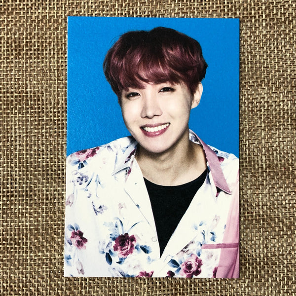 BTS J-HOPE 4/8 [The Wings Tour 2017 Live Trilogy] Official Mini Photocard / Gift