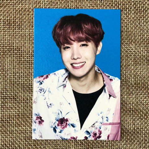 BTS J-HOPE 4/8 [The Wings Tour 2017 Live Trilogy] Official Mini Photocard / Gift
