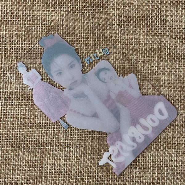 KEP1ER YUJIN [ DOUBLAST ] Official Clear Photocard, 2nd Mini / New / Gift