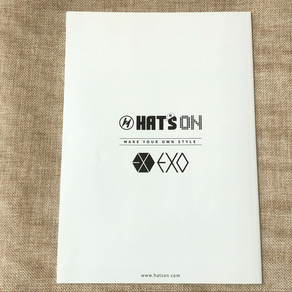 EXO GROUP [HAT'S ON HATS ON 2016] Official Look Book Photobook / New, Rare /+G