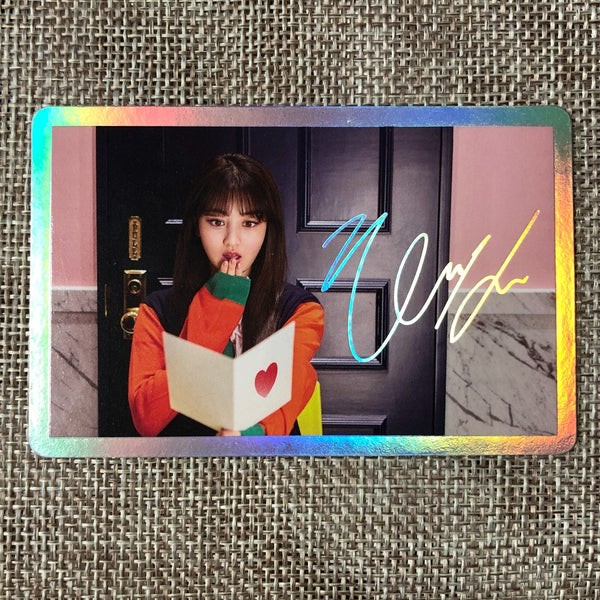 TWICE JIHYO [ Signal ] Official Hologram Photocard, 4th Album Ver.1 / New / Gift