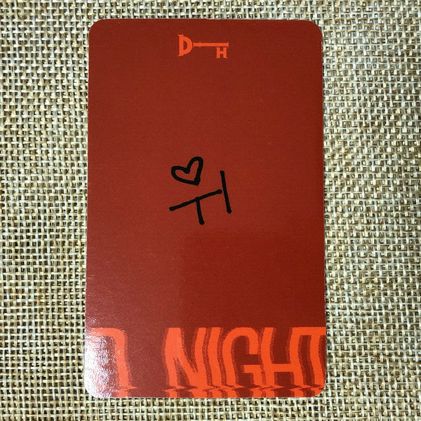KIM DONG HAN #1 [D-Night] Official Photocard, 2nd Mini Album / New, Rare / Gift