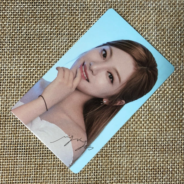 AESPA NINGNING [ MEDIHEAL ] Official Photocard, Signature, SM TOWN / New / Gift