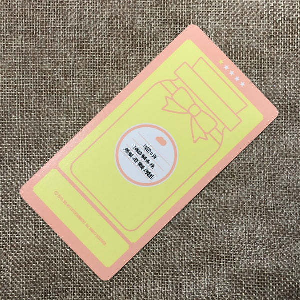 BTS JIMIN 1/5 [4th Muster Happy Ever After] Official Cloud Photocard New/ Gift