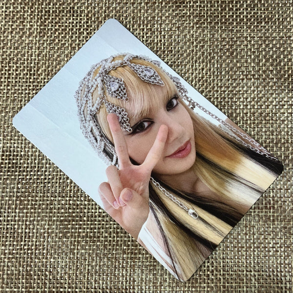 BLACKPINK LISA #1 [ Born Pink ] Official Photocard, Digipack Ver / New / Gift