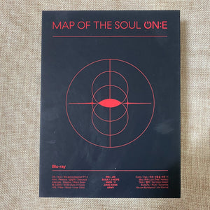 BTS [Map of the Soul ON:E] Blu-Ray + Photobook + Photo Stand + Postcard Set /+G