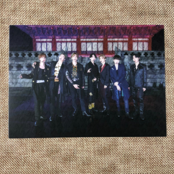 BTS [Memories of 2020 WEVERSE Preorder] Official 3D Photo Pouch Set / New / Gift