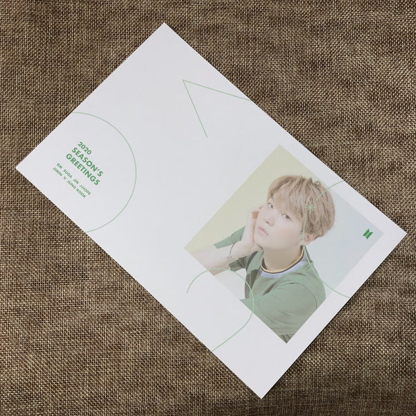 BTS SUGA [ 2020 Season's Greetings ] Official Limited Mini Poster / New / Gift