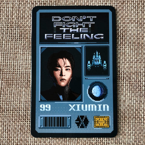 EXO XIUMIN [Don't Fight the Feeling] Official ID Photocard, Expansion / Gift