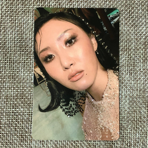 MAMAMOO HWASA [ REALITY IN BLACK ] Official Photocard / New / Gift