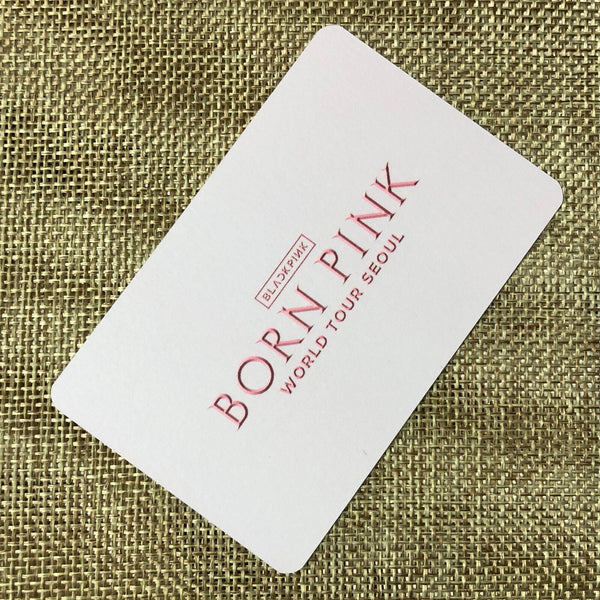 BLACKPINK LISA [Born Pink World Tour Seoul Weverse] Official Photocard / Gift