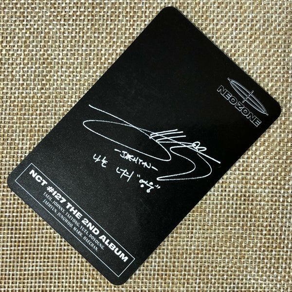 NCT 127 JAEHYUN [NEO ZONE] Official Photocard, 2nd Album KIHNO Ver / New / Gift