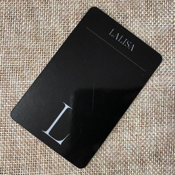 BLACKPINK LISA #4 [LALISA] Official Photocard, 1st Single Black Ver / New / Gift