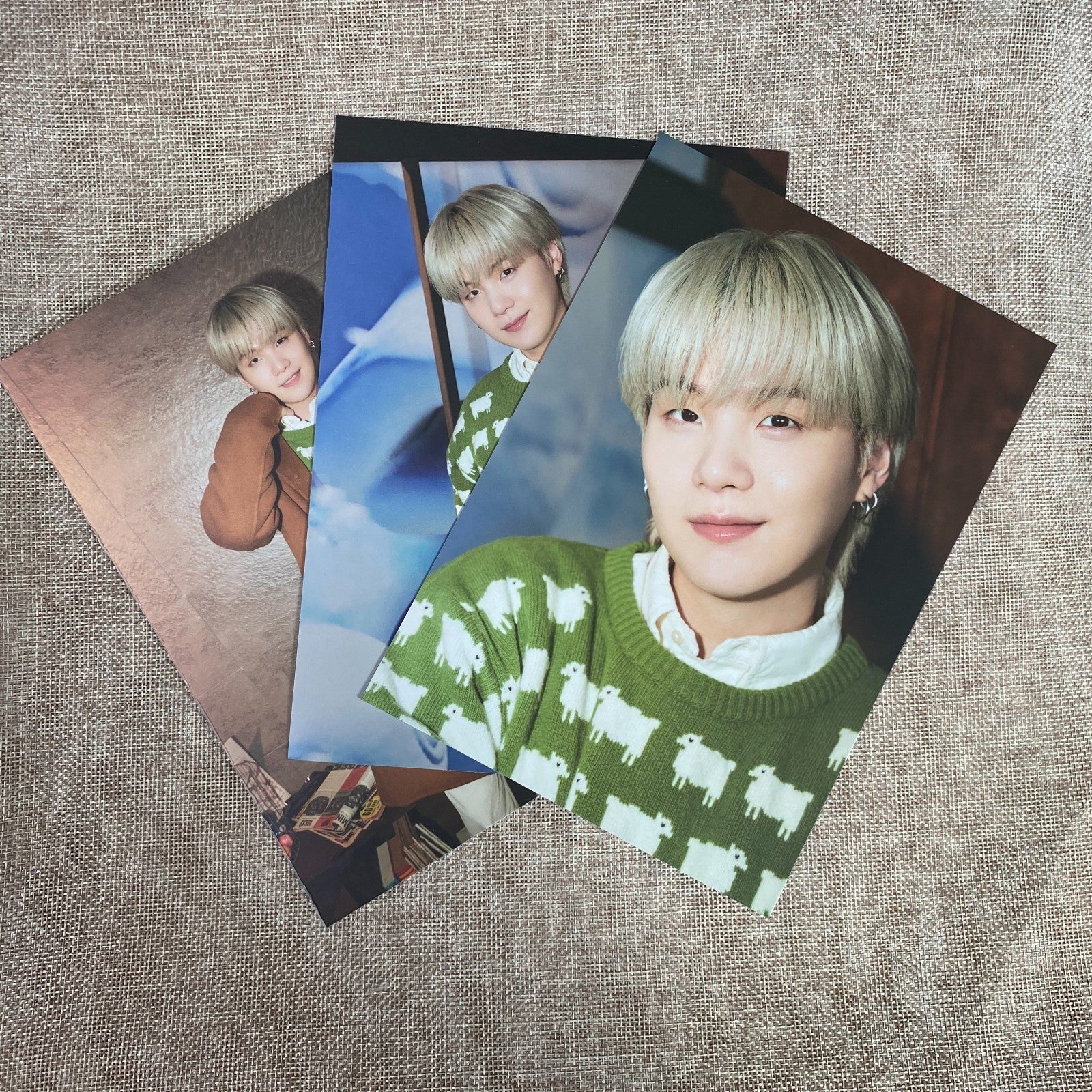 BTS SUGA Set [ 2021 Holiday Collection Little Wishes Photobook ] New, Rare /Gift