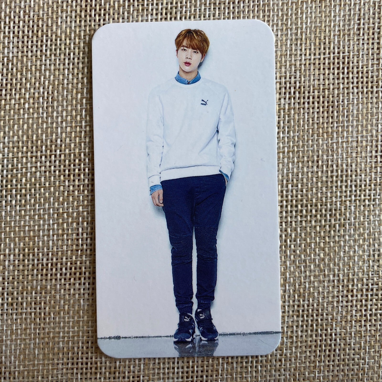 BTS JIN [ PUMA ] Official Photocard, Limited / New, Rare / Gift