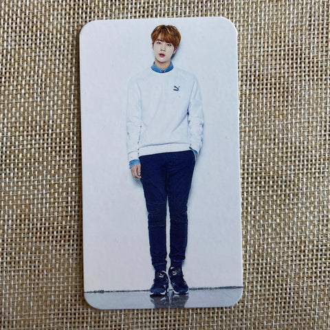 BTS JIN [ PUMA ] Official Photocard, Limited / New, Rare / Gift