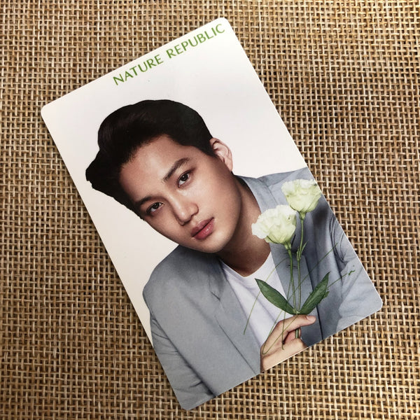 EXO KAI [ Nature Republic ] Official Limited Photocard, EXO-K / New / Gift