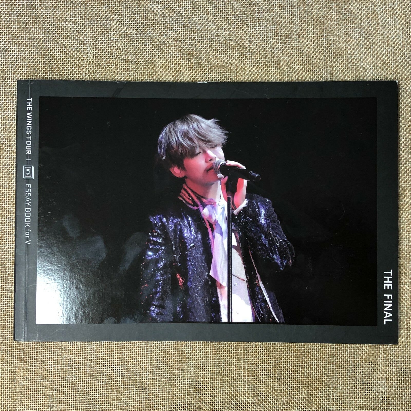 BTS V TAEHYUNG [The Wings Tour Essay Book for V] Official Photobook / New / Gift