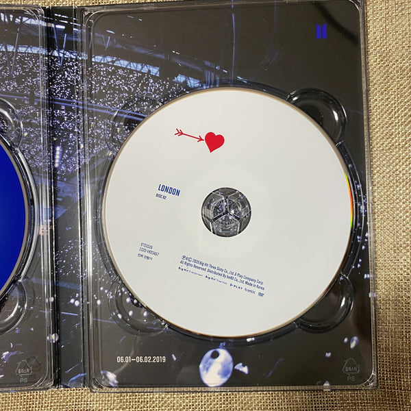BTS [Speak Yourself World Tour London] Official DVD Only / New, Rare / Gift