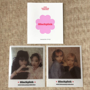 BLACKPINK [2022 Welcoming Collection Weverse] Official Polaroid Card Set / Gift