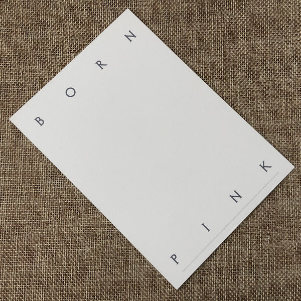 BLACKPINK ROSE [ Born Pink ] Official Postcard, Box Set Ver. / New / Gift