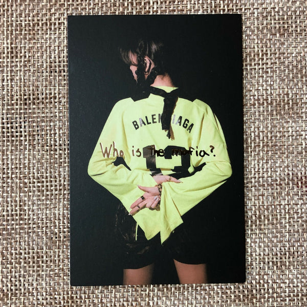 ITZY YUNA [ GUESS WHO ] Official Hidden Photocard, 4th Mini / New / Gift