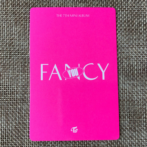 TWICE CHAEYOUNG [ FANCY YOU ] Official Pre-Order Photocard, B Ver. / New / Gift