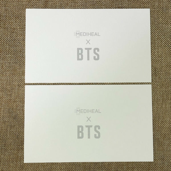 BTS GROUP #3 [ BTS X MEDIHEAL ] Official Postcard SET / New / Gift