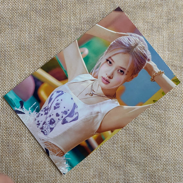 BLACKPINK ROSE #1 [4+1 5th Anniversary Pop-up Store 4x6 Photo] / New, Rare /+G
