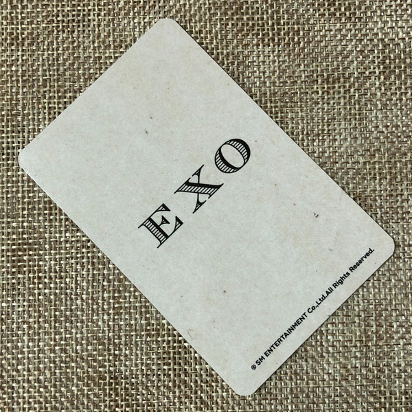 EXO CHEN [2020 Season's Greeting] Official Photocard, POB Withdrama / New / Gift