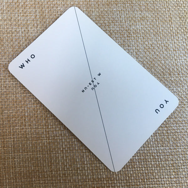 Nu'est ARON [ WHO, YOU ] Official Photocard, You Ver. 2nd Mini / New / Gift