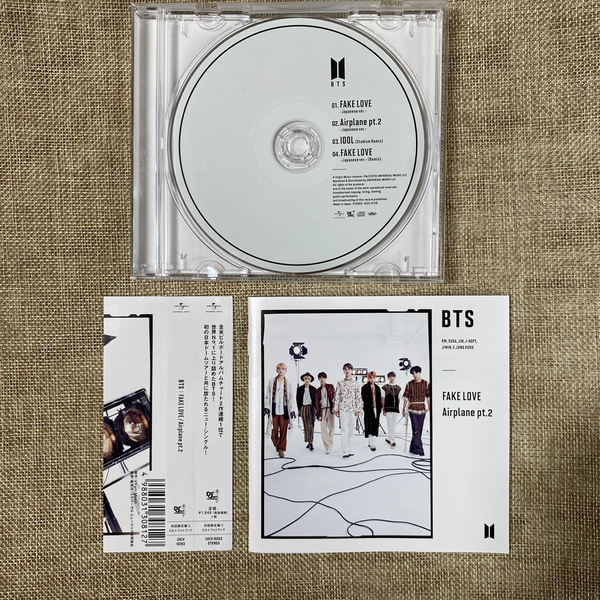 BTS [ Fake Love Airplane pt.2 ] Official CD, Japan / New, Rare / Gift